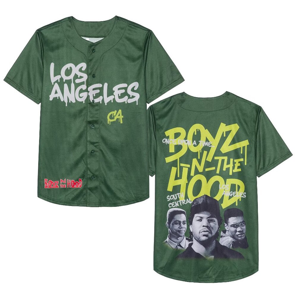 New! Boyz N the Hood Sports Jersey Shirt Ice Cube South Central LA Gang Movie